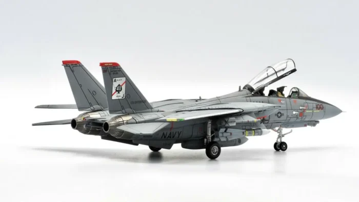 ماکت جنگنده اف 14 نیروی دریای امریکا | Calibre Wings 1:72 F-14A Tomcat USN VF-41 Black Aces - Image 3