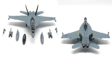 ماکت هواپیما جی سی وینگز F18F Super Hornet نیروی دریایی آمریکا (3)