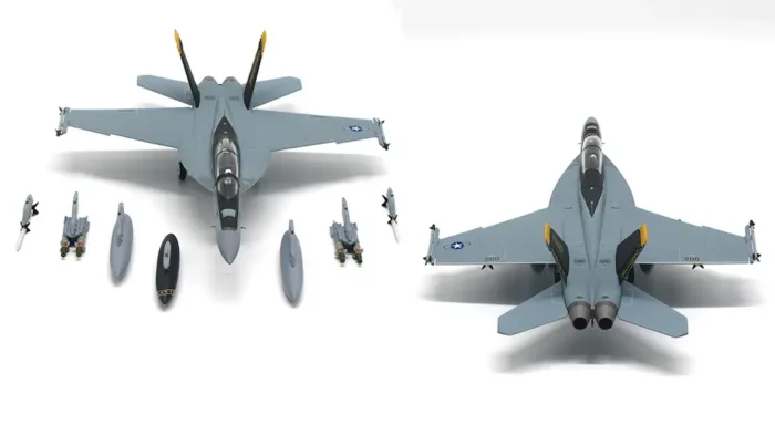 ماکت هواپیما جی سی وینگز F18F Super Hornet نیروی دریایی آمریکا (3)