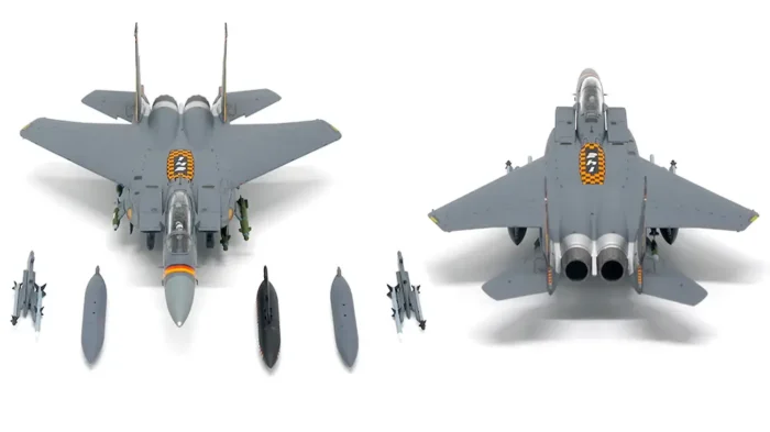 ماکت هواپیما جی سی وینگز McDonnell Douglas F15SG نیروی هوایی سنگاپور (7)