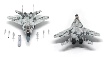 ماکت هواپیما جی سی وینگز MiG-29AS Fulcrum نیرو هوایی اسلواکی (7)