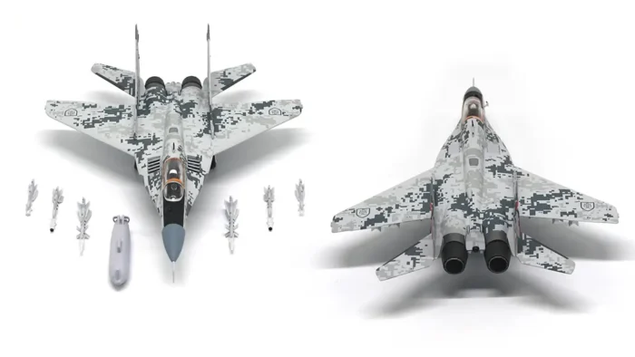 ماکت هواپیما جی سی وینگز MiG-29AS Fulcrum نیرو هوایی اسلواکی (7)
