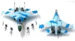 ماکت هواپیما سوخو جیسی وینگز SU-27 Flanker نیرو هوایی روسیه (3)