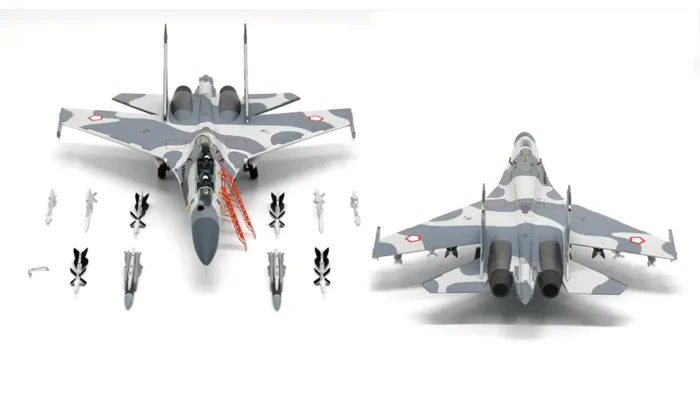 ماکت هواپیما سوخو جی سی وینگز SU-30 MK Flanker-C نیروی هوایی اندونزی (7)