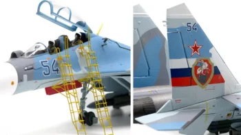 ماکت هواپیما سوخو جی سی وینگز Su30 Flanker-C نیرو هوایی روسیه (4)