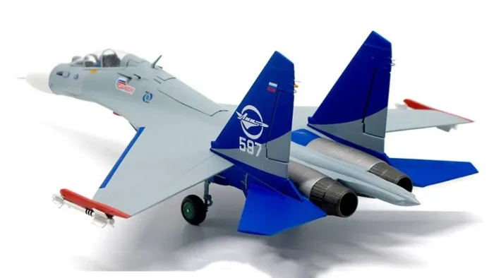 ماکت هواپیما سوخو جی سی وینگز Su30LL Flanker موسسه تحقیقاتی پرواز روسیه (7)