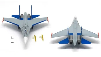 ماکت هواپیما سوخو جی سی وینگز Su30LL Flanker موسسه تحقیقاتی پرواز روسیه (8)