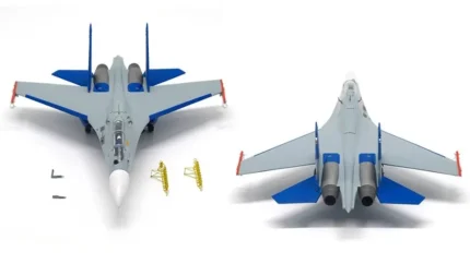 ماکت هواپیما سوخو جی سی وینگز Su30LL Flanker موسسه تحقیقاتی پرواز روسیه (8)