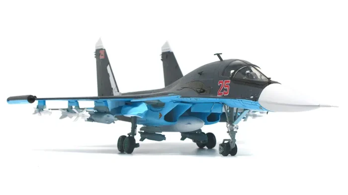 ماکت هواپیما سوخو جی سی وینگز Su34 Fullback نیرو هوایی روسیه (2)