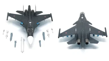 ماکت هواپیما سوخو جی سی وینگز Su34 Fullback نیرو هوایی روسیه (5)