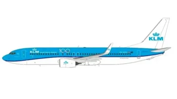ماکت هواپیما بویینگ 800-737 KLM "صدمین سالگرد" (1)