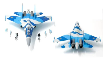 ماکت هواپیما سوخو Su27U Flanker-C نیروی هوایی قزاقستان (1)