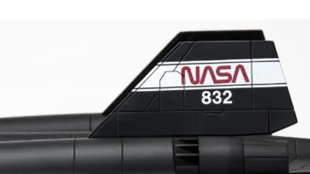 ماکت هواپیما سنتری وینگز SR-71 Blackbird مرکز تحقیقات پرواز ناسا (1)