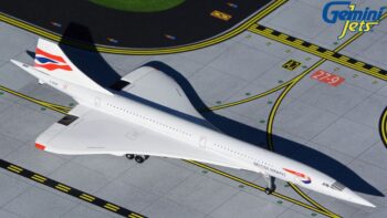 ماکت هواپیما جیمینی جت Concorde G-BOAC هواپیمایی بریتانیا