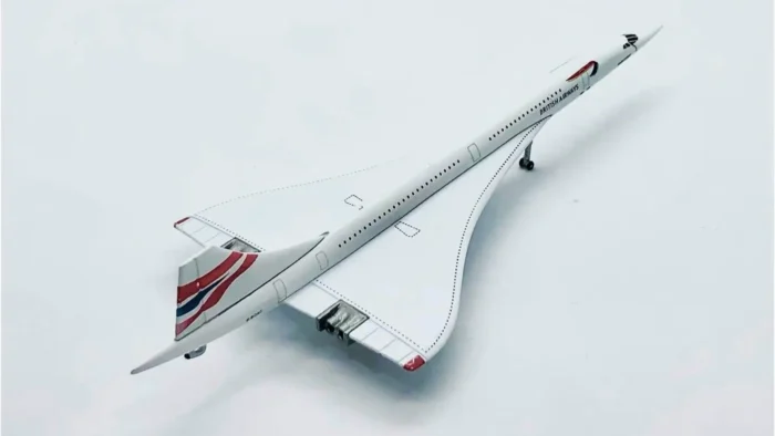 ماکت هواپیما جیمینی جت Concorde G-BOAC هواپیمایی بریتانیا (3)