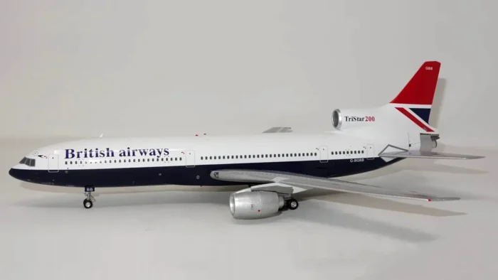 ماکت هواپیما اینفلایت Lockheed L-1011 Tristar هواپیمایی بریتانیا (4)