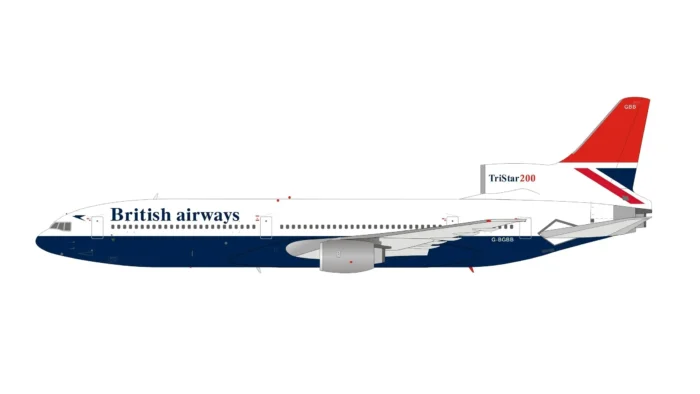 ماکت هواپیما اینفلایت Lockheed L-1011 Tristar هواپیمایی بریتانیا (5)