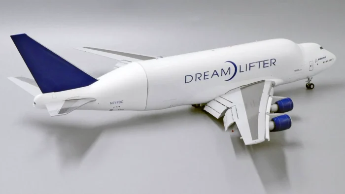 ماکت هواپیما بویینگ 747/400LCF Flap Down جیسی وینگز (3)