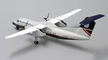 ماکت هواپیما جیسی وینگز Express Bombardier Dash8-Q300 هواپیمایی بریتانیا (1)