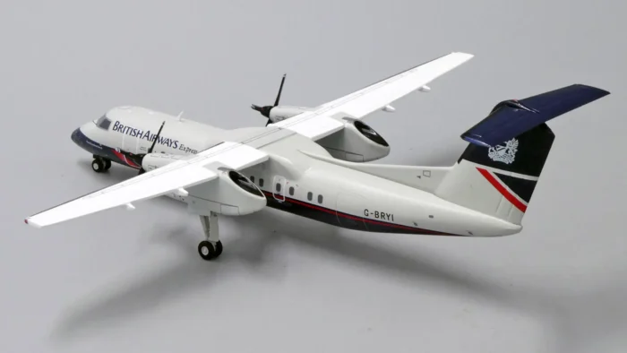 ماکت هواپیما جیسی وینگز Express Bombardier Dash8-Q300 هواپیمایی بریتانیا (1)