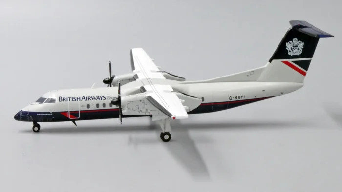 ماکت هواپیما جیسی وینگز Express Bombardier Dash8-Q300 هواپیمایی بریتانیا (10)