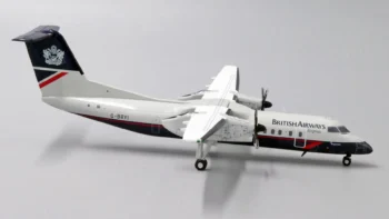 ماکت هواپیما جیسی وینگز Express Bombardier Dash8-Q300 هواپیمایی بریتانیا (11)
