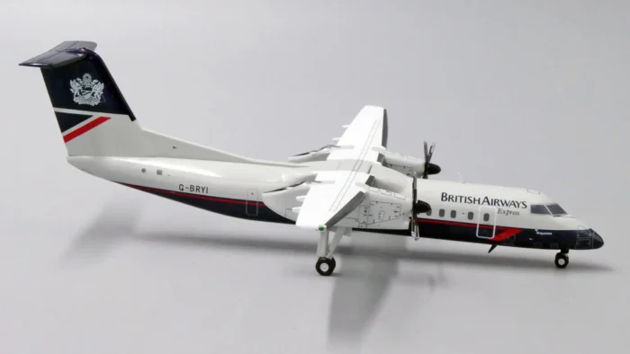 ماکت هواپیما جیسی وینگز Express Bombardier Dash8-Q300 هواپیمایی بریتانیا (11)