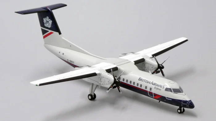 ماکت هواپیما جیسی وینگز Express Bombardier Dash8-Q300 هواپیمایی بریتانیا (12)
