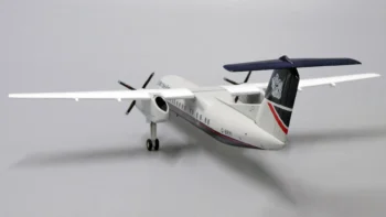 ماکت هواپیما جیسی وینگز Express Bombardier Dash8-Q300 هواپیمایی بریتانیا (3)