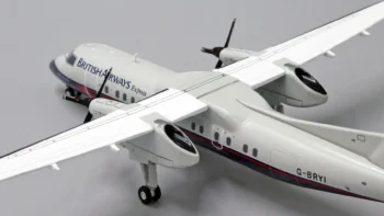 ماکت هواپیما جیسی وینگز Express Bombardier Dash8-Q300 هواپیمایی بریتانیا (6)