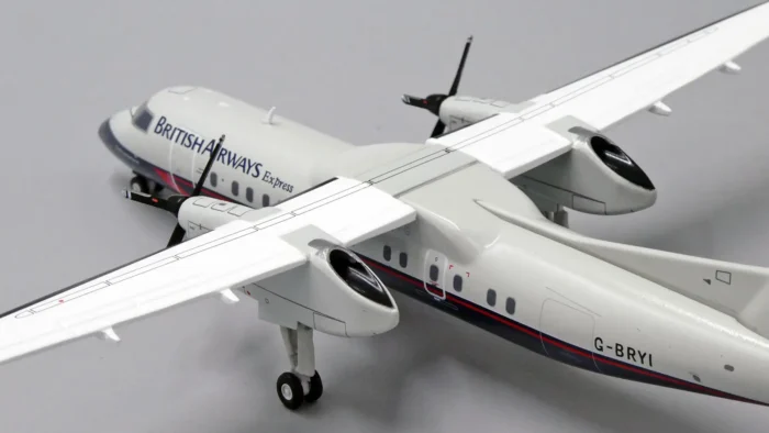 ماکت هواپیما جیسی وینگز Express Bombardier Dash8-Q300 هواپیمایی بریتانیا (6)