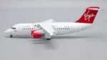 ماکت هواپیما جیسی وینگز Virgin express BAE 146-200A (2)