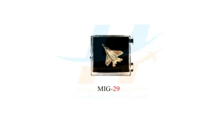 پین هواپیما MIG-29 طلایی رنگ