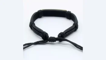 دستبند چرم طرح هواپیما مدل PB005 (2)