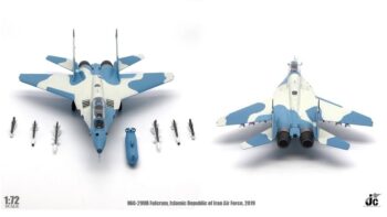ماکت هواپیما میگ Mig-29UB نیرو هوایی ایران (7 )