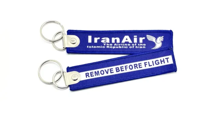 جاکلیدی هواپیمایی ایران ایر,طرح Remove Before Flight (3)