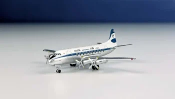ماکت هواپیما ایران ایر Vickers Viscount 700 EP-AHB مقیاس 1:400 (4)