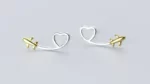 گوشواره طرح هواپیما مدل PE008 (3)