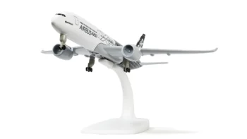 ماکت هواپیما ایرباس ۳۵۰ کارخانه | Airplane Model 20CM Airbus A350 House Color - Image 3