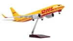 ماکت هواپیما بویینگ 737 DHL دی اچ ال 47 سانتی (5)