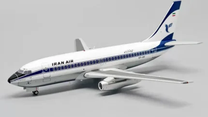 ماکت هواپیما بویینگ ایران ایر 200-737 EP-IRF فوکر (5)
