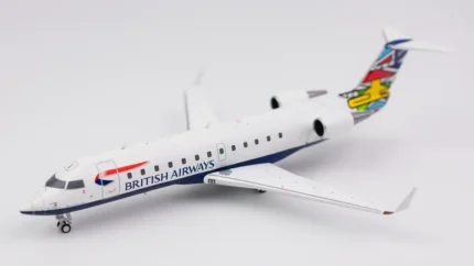 ماکت هواپیما بمباردیر Bombardier CRJ-200LR بریتیش ایرویز (9)
