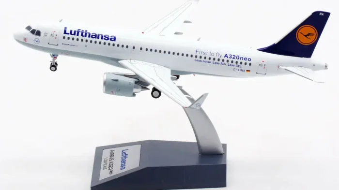 ماکت هواپیما ایرباس 320 نئو لوفتهانزا | Jc Wings 1:200 Airbus A320neo Lufthansa - Image 10
