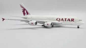 ماکت هواپیما مسافربری ایرباس A380 هواپیمایی قطر مقیاس 1:400 (3)