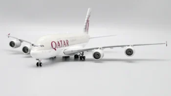ماکت هواپیما مسافربری ایرباس A380 هواپیمایی قطر مقیاس 1:400 (4)
