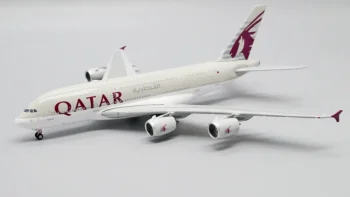 ماکت هواپیما مسافربری ایرباس A380 هواپیمایی قطر مقیاس 1:400 (9)