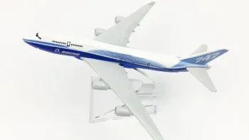ماکت هواپیما بویینگ Boeing 747 House Color سایز 16 سانتی‌متر (1)