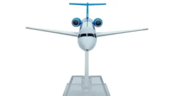 ماکت هواپیما ار جی ۱۴۵ ایرمنگولیا ERJ-145 Aero Mongolia سایز 16 سانتی‌متر (1)