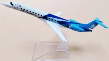 ماکت هواپیما ار جی ۱۴۵ ایرمنگولیا ERJ-145 Aero Mongolia سایز 16 سانتی‌متر (3)