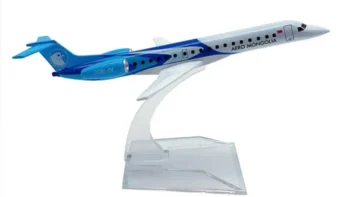 ماکت هواپیما ار جی ۱۴۵ ایرمنگولیا ERJ-145 Aero Mongolia سایز 16 سانتی‌متر (5)